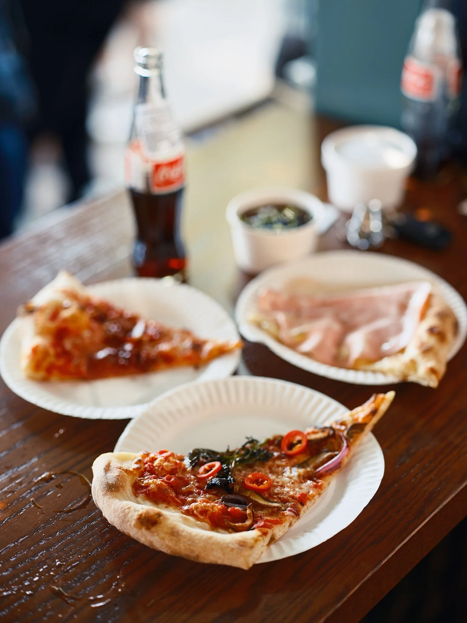 slices of pizza